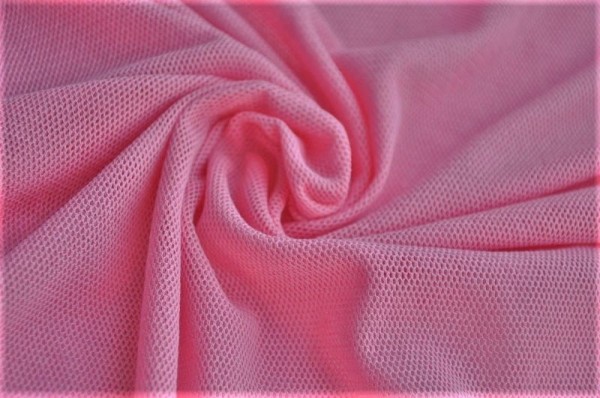 Bio Soft Tüll - uni, morning glory pink